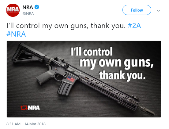 nra-ar-rifle Mike Pence Makes NRA Convention Announcement That Has Liberals Ready To Protest Corruption Donald Trump Gun Control Politics Top Stories 