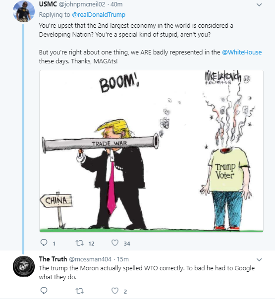 seven Trump Just Attacked The World Trade Organization During Friday Morning Twitter Assault Donald Trump Politics Social Media Top Stories 