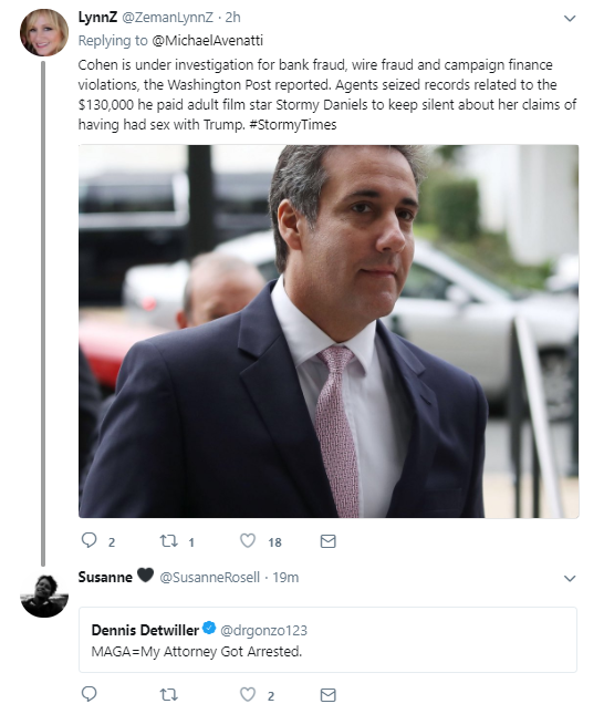 sixteen1 Stormy's Lawyer Just Responded Like A Total Boss To Trump's Whine About FBI Raids Corruption Donald Trump Politics Social Media Top Stories 