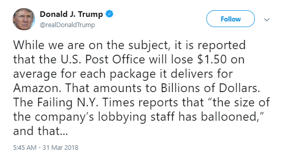 trump-amazon-two Trump Stores Implicated In 48 State Tax Dodge; Criticized Amazon 1 Day Ago For Same Thing Corruption Donald Trump Politics Top Stories 
