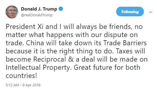 trump-china-friends Trump Tweets Angry Trade War Rant Like An Orange Dictator Donald Trump Politics Social Media Top Stories 