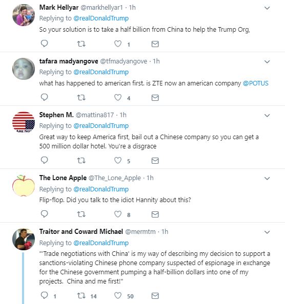 134 Trump Reveals His New Chinese Loan Scandal During Tuesday Morning Twitter Storm Donald Trump Economy Politics Social Media Top Stories 