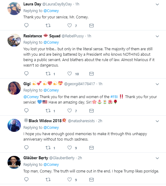 141 James Comey Tweets About The Anniversary Of His Firing Like A True American Patriot Corruption Donald Trump Politics Social Media Top Stories 