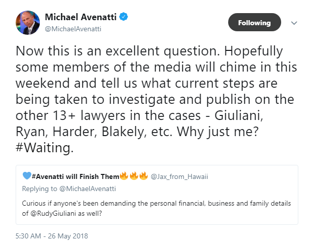 2018-05-26-11_26_43-Window Michael Avenatti Responds To Rudy Giuliani's Personal Attacks Like A Badass Boss Donald Trump Featured Politics Social Media Top Stories 