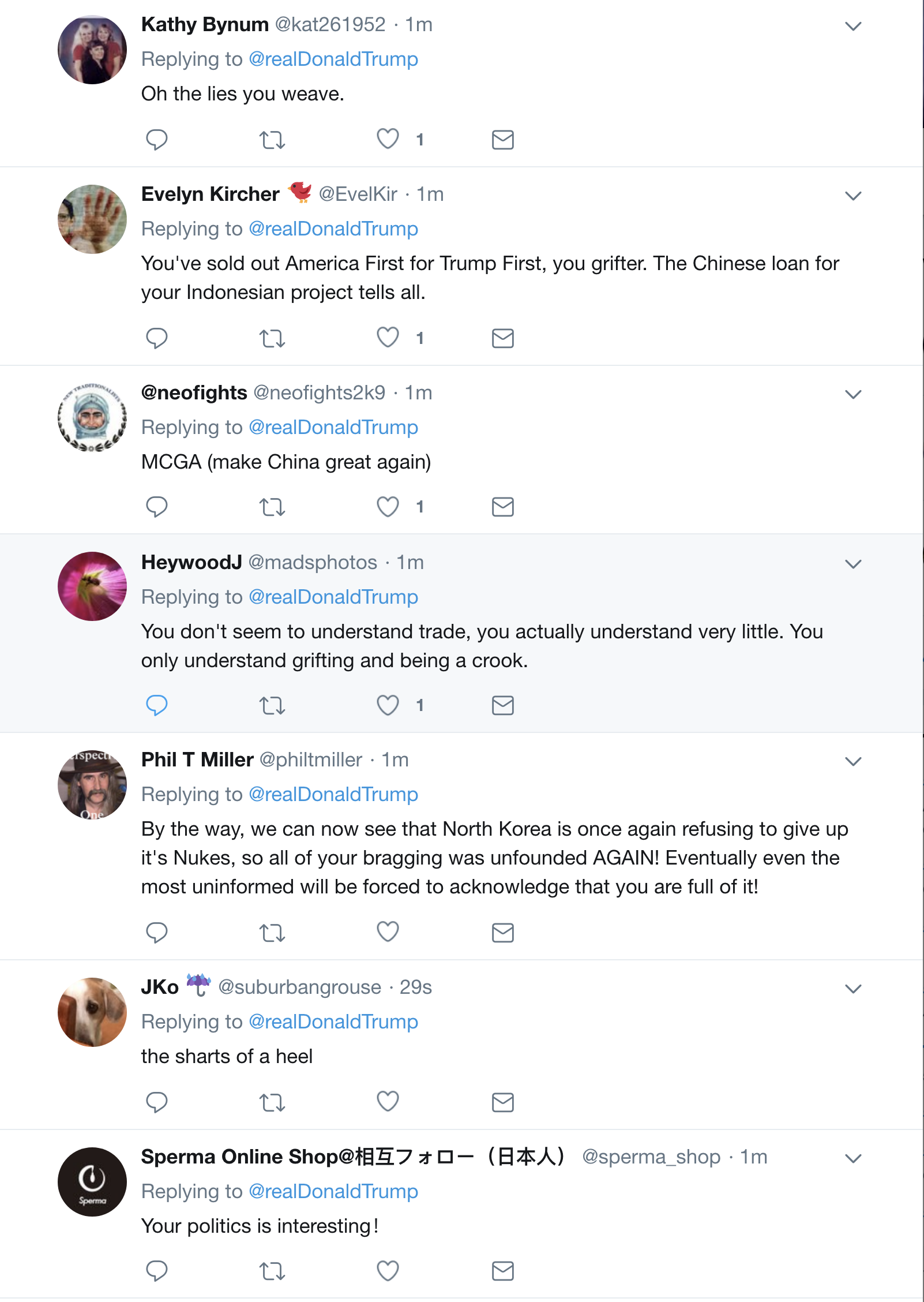 Screen-Shot-2018-05-16-at-8.26.43-AM Trump Responds To $500 Million China Gift Scandal On Twitter Like A Traitor To U.S. Corruption Crime Donald Trump Foreign Policy Politics Top Stories 