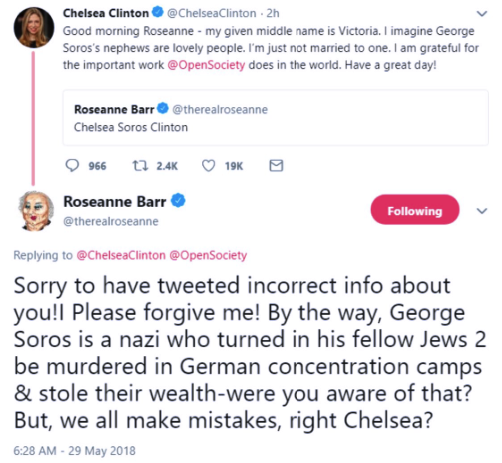 Screenshot-at-May-29-18-08-15 George Soros Responds To Roseanne's Claim He Killed Jews In Concentration Camps Donald Trump Featured Politics Social Media Top Stories 