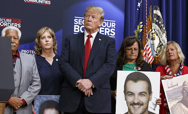 9815500941 Crime Victims Bring Photos Of Dead Loved Ones To Trump, What He Did Next is Appalling Child Abuse Domestic Policy Donald Trump Immigration Politics Top Stories 
