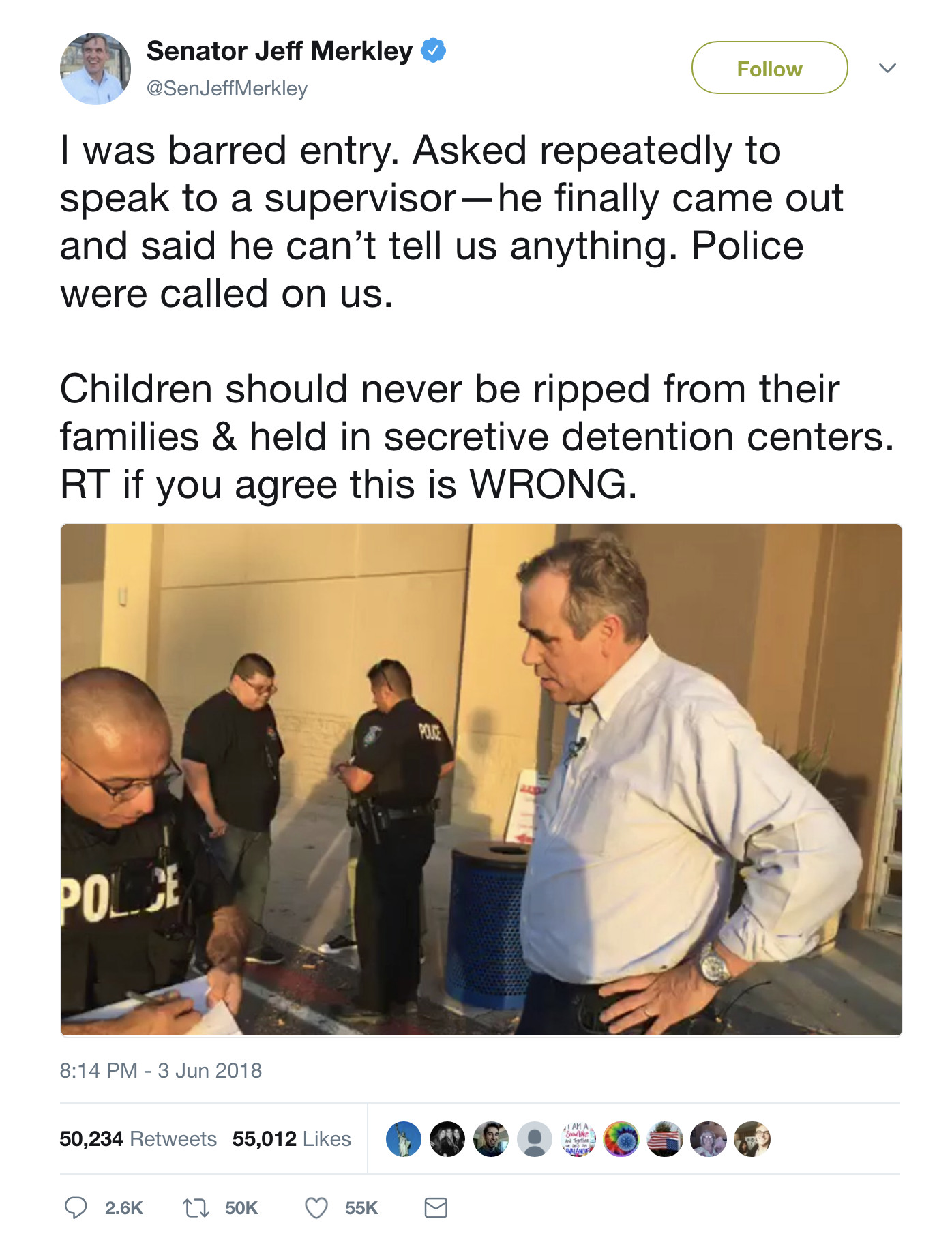 Screen-Shot-2018-06-04-at-1.13.44-PM Senators Visiting Migrant Processing Facility Forced To Leave & Then This Happened Child Abuse Corruption Crime DACA Donald Trump Immigration Politics Top Stories 