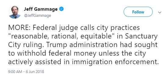 philly-ruling U.S District Judge Levels Trump & GOP With Historic $1,000,000 Ruling Against Him Donald Trump Immigration Politics Top Stories 