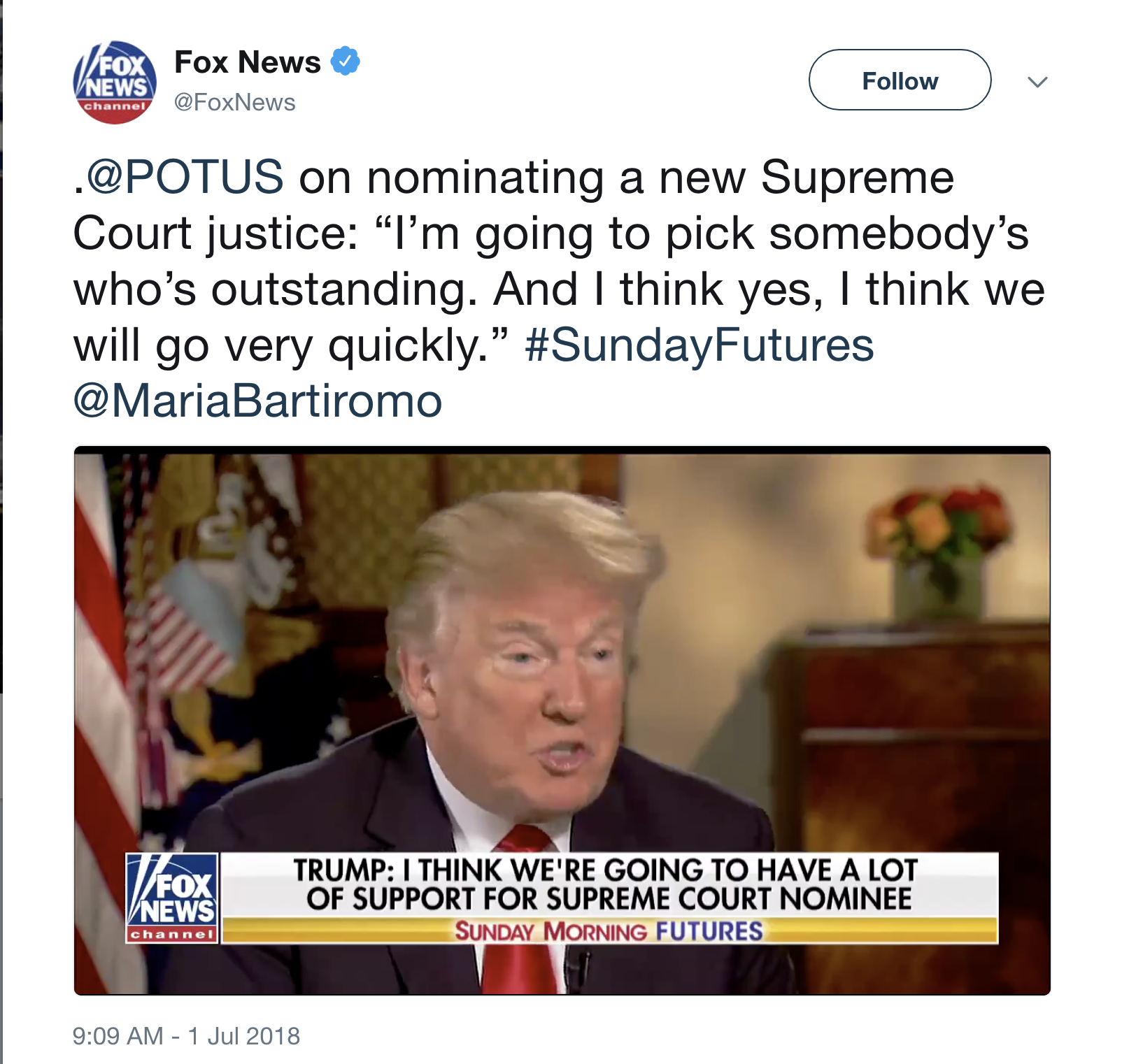 Screen-Shot-2018-07-01-at-9.24.55-AM Trump Goes On Fox Sunday Morning & Disgraces The Nation In Seconds Flat (VIDEO) Abortion Corruption Donald Trump Feminism Politics Top Stories 