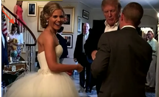 Screen-Shot-2018-07-02-at-2.24.08-PM2 Trump Crashes Golf Resort Wedding & The Look On Melania's Face Says It All (VIDEO) Corruption Donald Trump Politics Top Stories 
