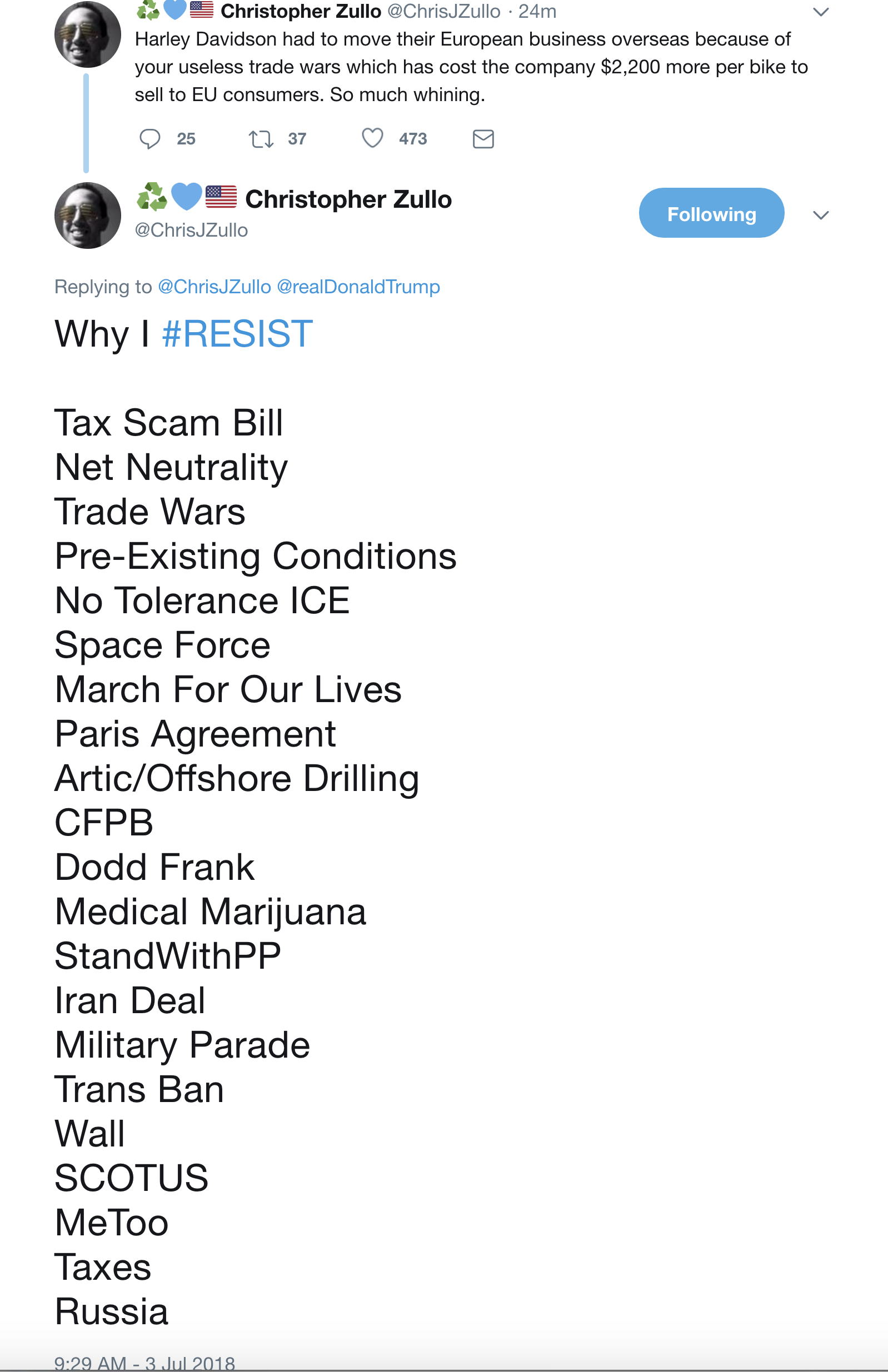 Screen-Shot-2018-07-03-at-9.53.45-AM Trump Tweets Attack On Century-Old American Business Like A Traitor To The Country Corruption Crime Domestic Policy Donald Trump Politics Top Stories 