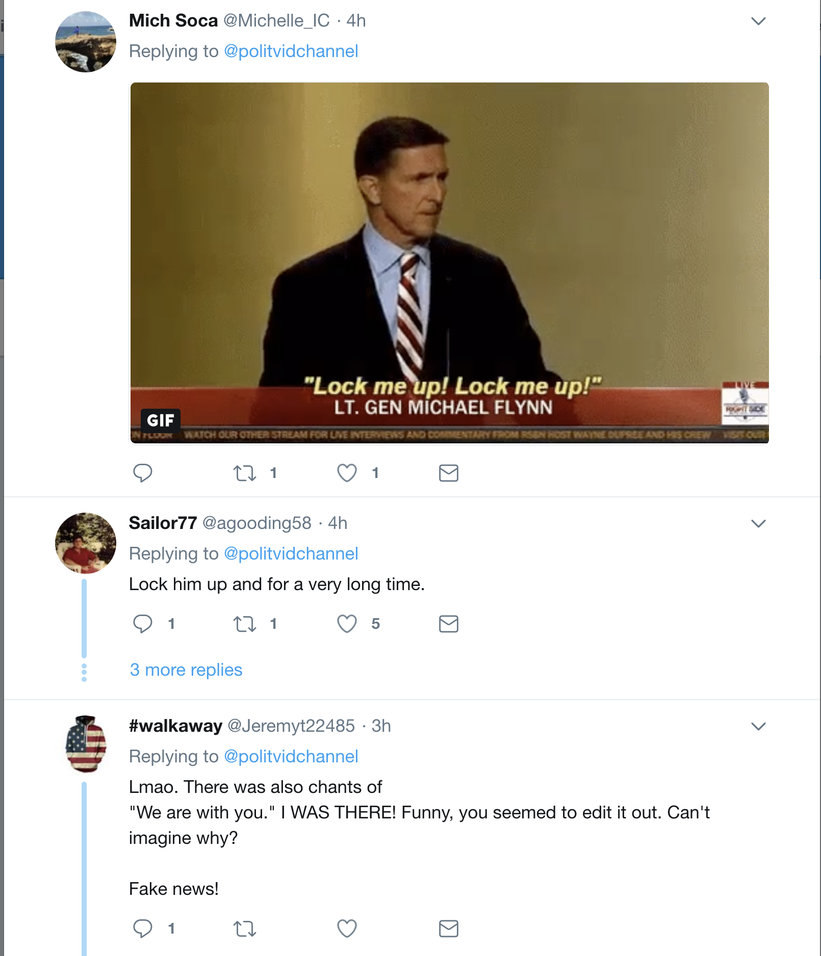 Screen-Shot-2018-07-10-at-4.28.21-PM General Flynn Met At Court By Crowd Of Protesters, What They Chanted Will Crack You Up Corruption Crime Donald Trump Politics Top Stories 
