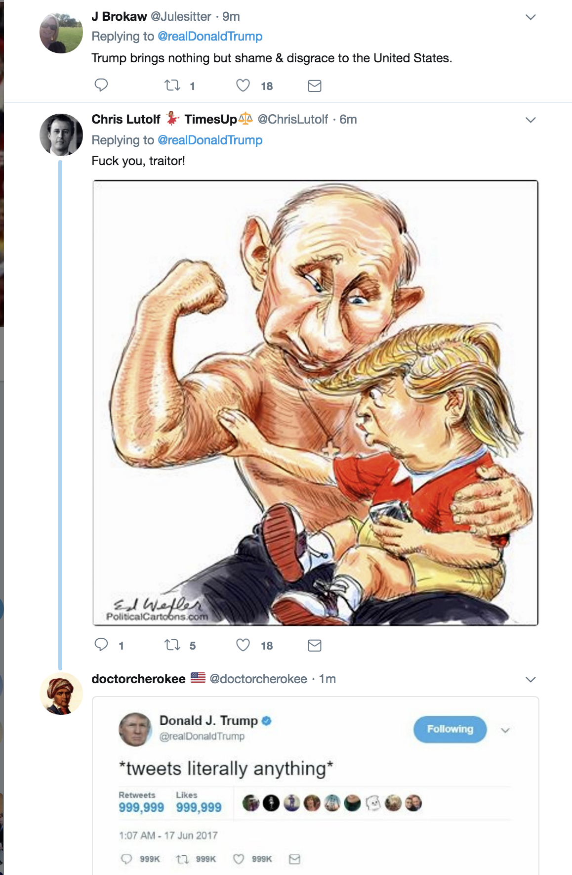 Screen-Shot-2018-07-15-at-12.22.56-PM Trump Gets Weird & Tweets Sad Sunday 'Congratulations' To Putin Like A Love Hostage Corruption Crime Donald Trump Politics Russia Top Stories 