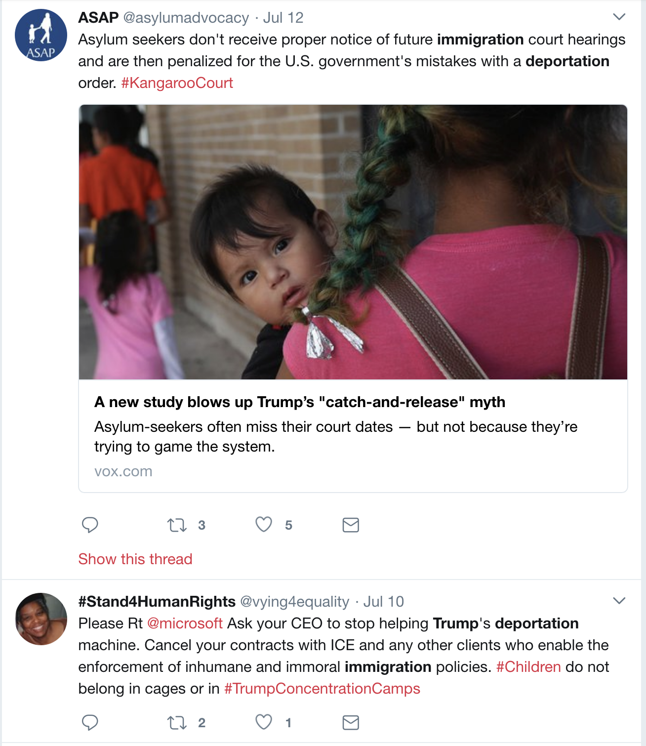 Screen-Shot-2018-07-16-at-1.36.58-PM Judge Blocks White House From Deporting Reunited Families - Trump On Meltdown Watch Corruption Crime Donald Trump Immigration Politics Top Stories 