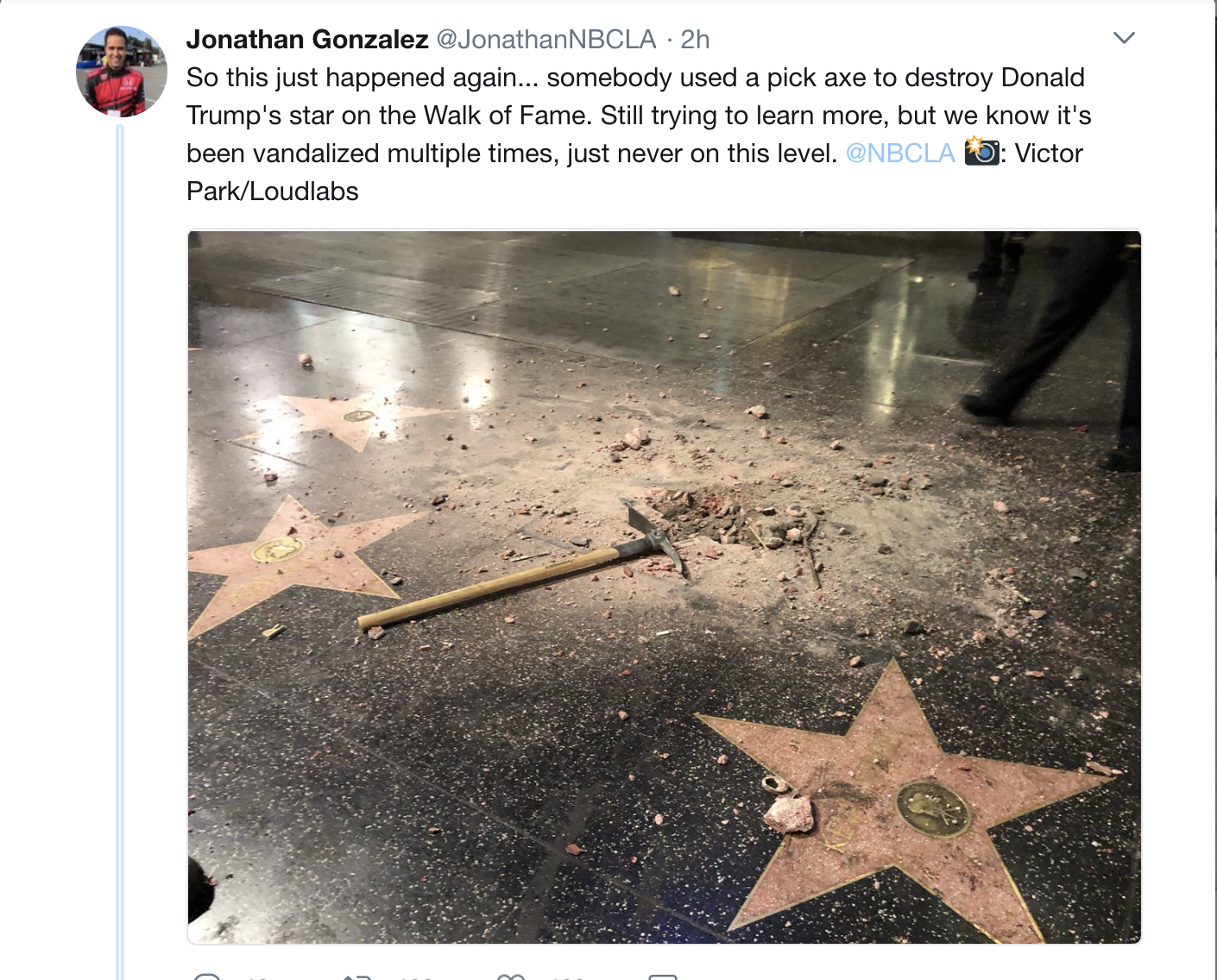 Screen-Shot-2018-07-25-at-8.08.07-AM Man Who Destroyed Trump's Hollywood 'Walk Of Fame' Star Facing Major Prison Time Celebrities Corruption Crime Donald Trump Politics Top Stories 