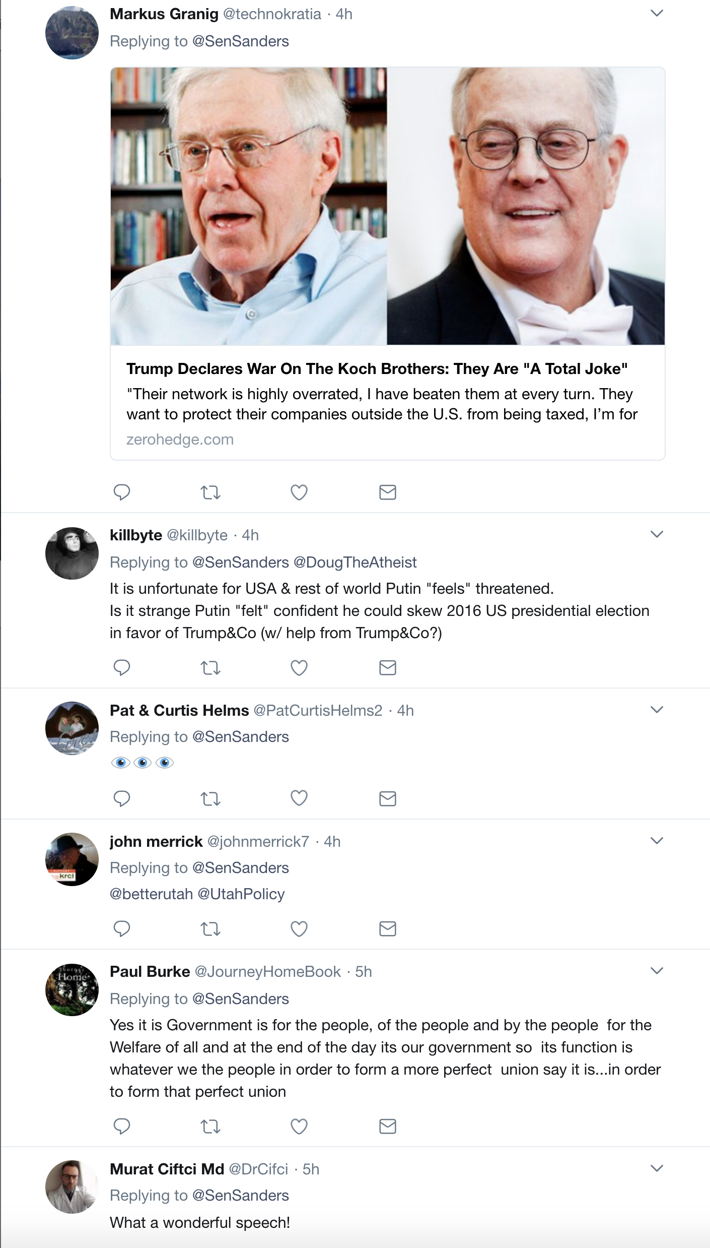 Screen-Shot-2018-07-31-at-2.19.30-PM Watch Bernie Troll The Koch Brothers On Twitter Vid After They Accidentally Backed Him Corruption Healthcare Politics Top Stories 