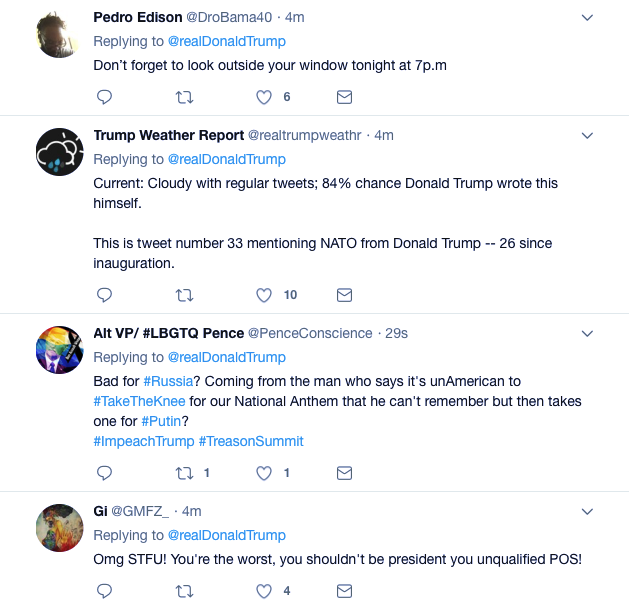 Screenshot-at-Jul-17-10-00-05 Trump Freaks Out On Twitter After No One Is Praises Him For Embarrassing NATO Attacks Donald Trump Featured Foreign Policy Politics Social Media Top Stories 