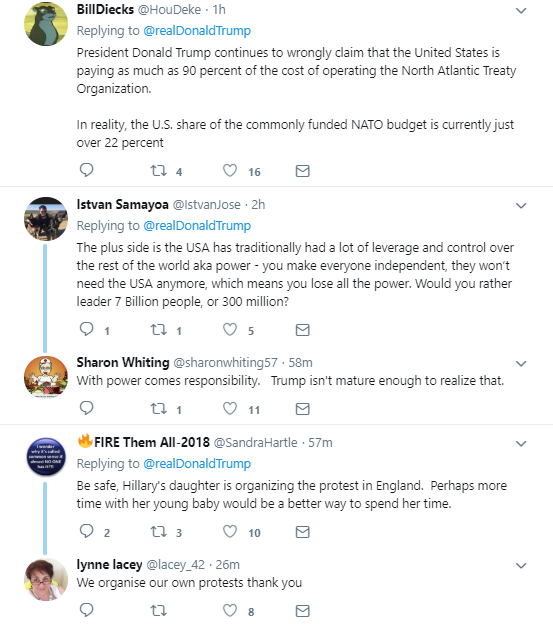 five FACEPALM: Trump Attacks NATO In Psychotic Twitter Meltdown Ahead Of Europe Trip Donald Trump Politics Social Media Top Stories 
