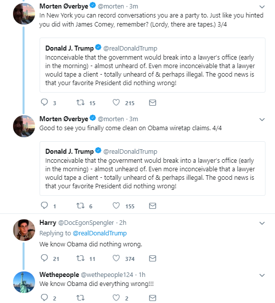 nine2 Trump Flies Into Saturday AM Twitter Meltdown After News Of Cohen Having Taped Him Donald Trump Politics Social Media Top Stories 