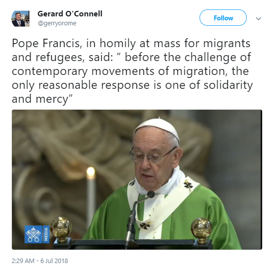 pope-francis Pope Francis Makes Global Call About Refugees That Has Trump Steaming Mad Donald Trump Immigration Politics Social Media Top Stories 
