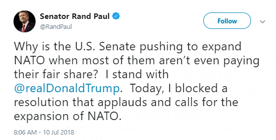 rand-nato U.S. House Comes Together & Passes Unanimous Vote Against Trump's NATO Message Donald Trump Politics Social Media Top Stories 