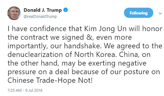 trump-twitterr Trump Goes Off On Twitter About Kim Jong Un Like An Incompetent Fool - America Doomed Donald Trump Economy Politics Top Stories 