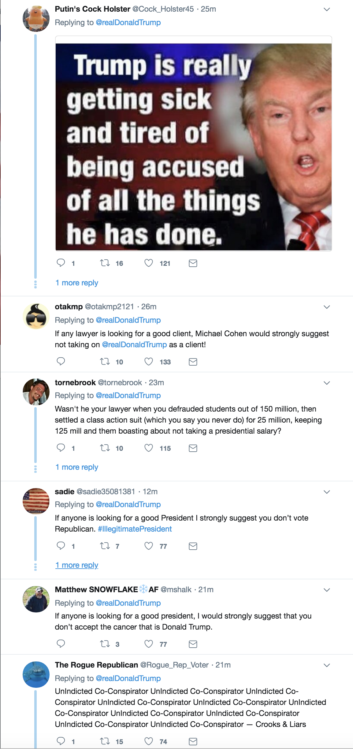 Screen-Shot-2018-08-22-at-10.20.58-AM Cohen Just Deleted An Old Tweet About Prison That He Does Not Want You To See Corruption Crime Donald Trump Election 2016 Politics Russia Top Stories 