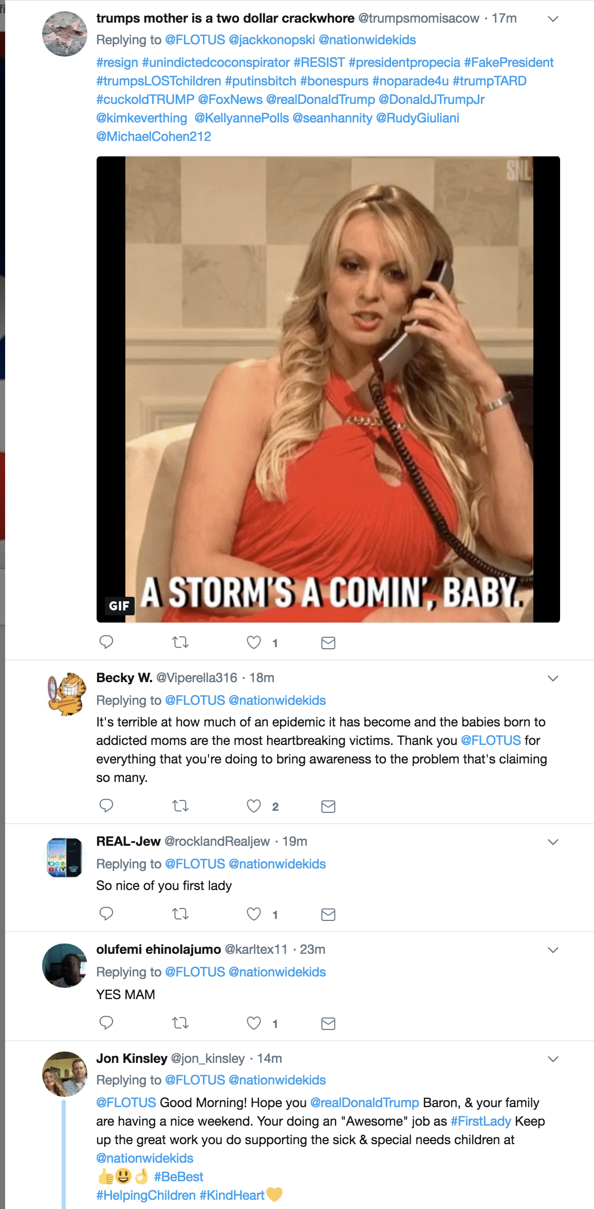 Screen-Shot-2018-08-26-at-10.03.03-AM Melania Tweets Public Service Announcement That Has Real Humans Shaking Their Heads Child Abuse Donald Trump Healthcare Politics Top Stories 