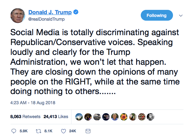 Screenshot-at-Aug-18-08-39-37 Trump Jolts Awake, Flies Into Saturday AM Twitter Rant You Have To See To Believe Donald Trump Featured Media Politics Social Media The Internet 