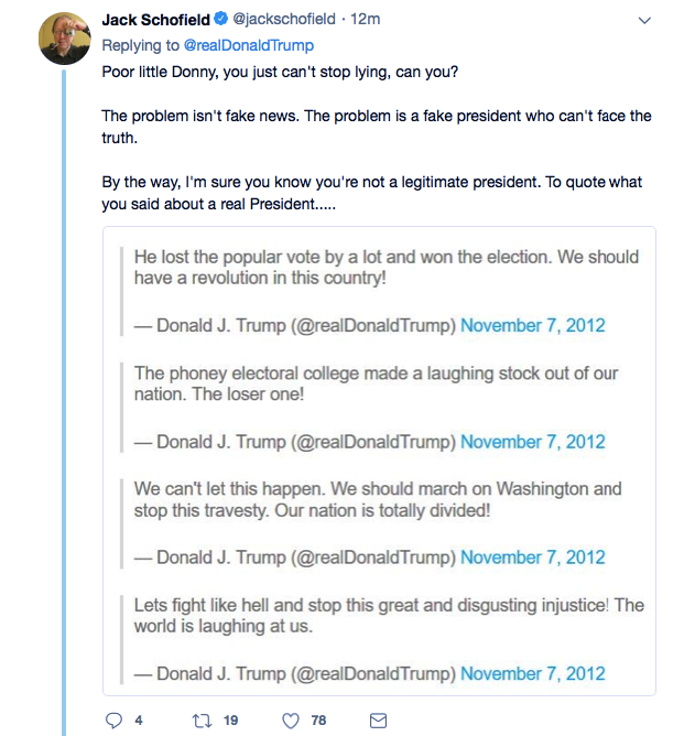 Screenshot-at-Aug-24-09-22-17 Trump Spazzes Into 6-Tweet Friday Morning Twitter Rant Like He's Off His Medication Donald Trump Featured Politics Social Media Top Stories 