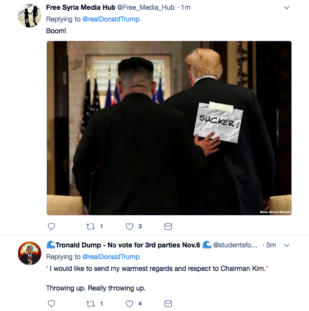 Screenshot-at-Aug-24-13-44-33 Trump Goes Full Holy Sh*t On Twitter, Makes North Korea Announcement No One Saw Coming Donald Trump Featured Politics Social Media Top Stories 