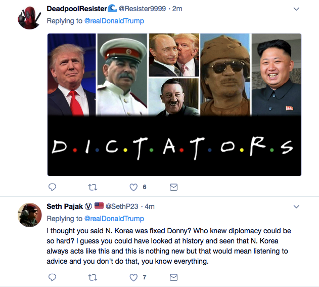 Screenshot-at-Aug-24-13-45-04 Trump Goes Full Holy Sh*t On Twitter, Makes North Korea Announcement No One Saw Coming Donald Trump Featured Politics Social Media Top Stories 