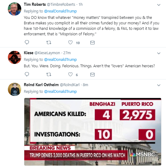 185 Trump Blasts Into Monday Afternoon Twitter Conspiracy & Gets A Huge Dose Of Karma Conspiracy Theory Donald Trump Politics Social Media Top Stories 