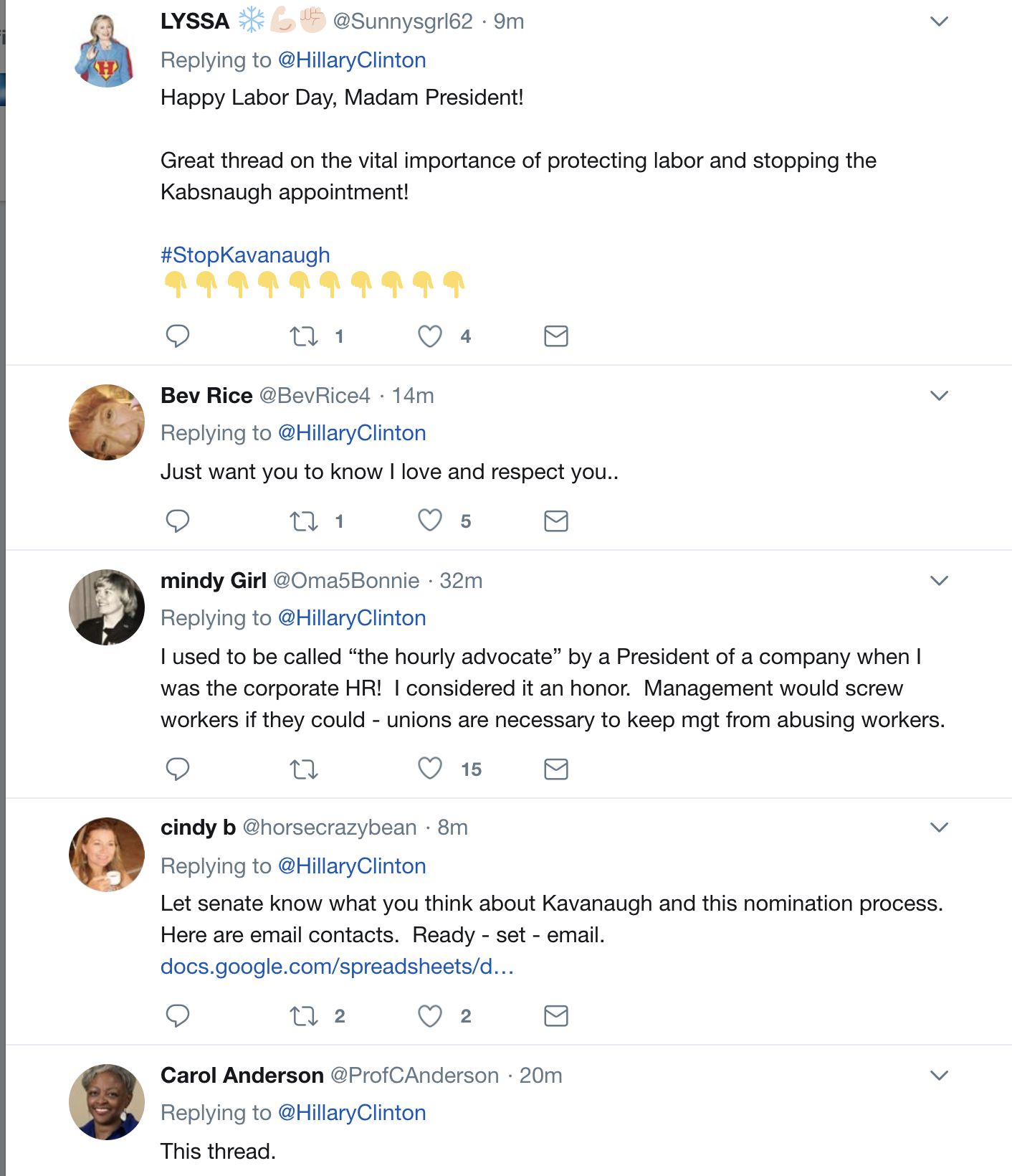 Screen-Shot-2018-09-03-at-9.28.49-AM.png?zoom=2 Hillary Clinton Tweets Diss To Brett Kavanaugh & Conservatives Are Losing Their Mind Abortion Donald Trump Feminism Politics Supreme Court Top Stories 