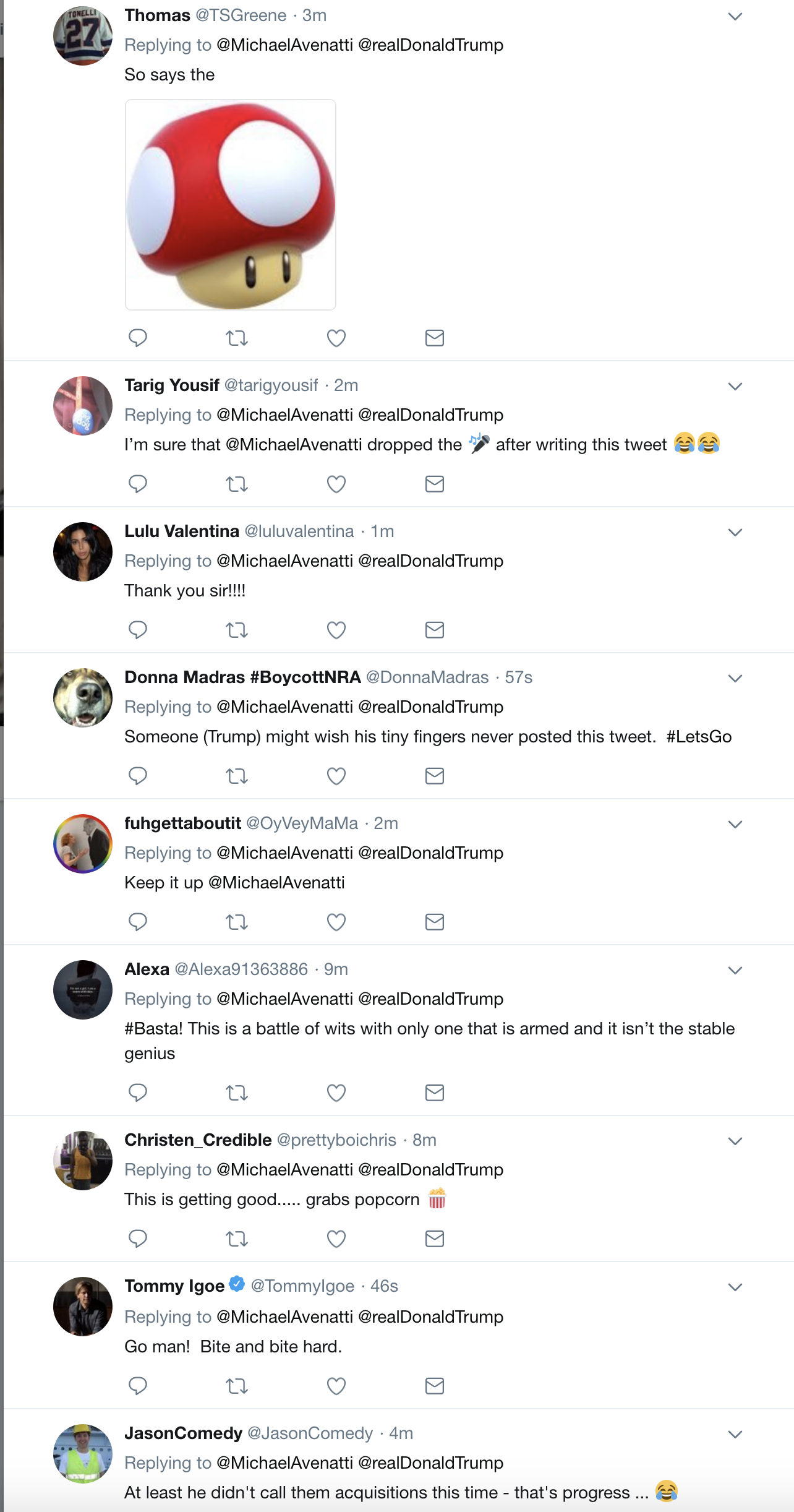 Screen-Shot-2018-09-26-at-1.00.06-PM Avenatti Responds To Trump's Wednesday Tweet Attack Like A Patriot On A Mission Corruption Crime Donald Trump Feminism Politics Sexual Assault/Rape Supreme Court Top Stories 