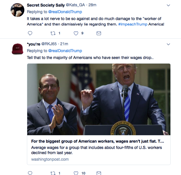 Screenshot-at-Sep-03-09-34-15 Trump Flies Into Wild Labor Day Twitter Meltdown Against American Unions Like A Punk Donald Trump Featured Labor Politics Social Media Top Stories 
