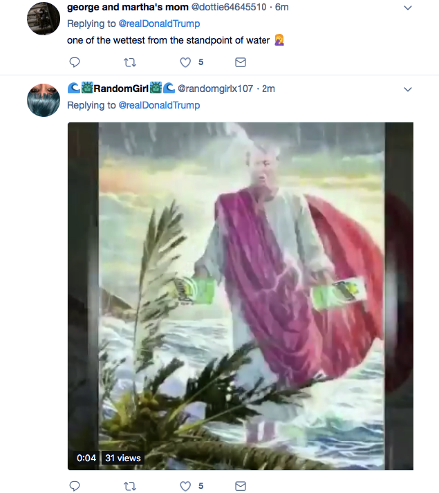 Screenshot-at-Sep-18-19-53-12 JUST IN: Trump Releases Tuesday Night Twitter Video Of Himself Like A Pompous Ass Donald Trump Featured Politics Social Media Top Stories 