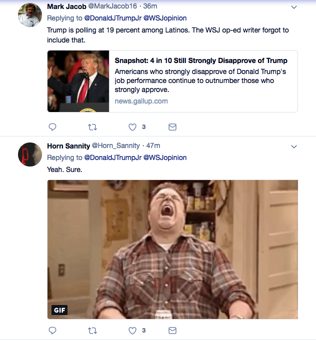 Screenshot-at-Sep-22-10-20-40 Trump Jr. Tweets About Tricking Latino Voters & Gets Eaten Alive In 6 Seconds Flat Donald Trump Featured Immigration Politics Racism Top Stories 