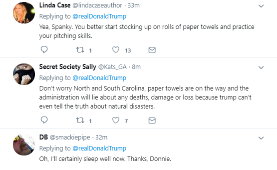 nine Trump Tweets About Hurricane Florence After Acting A Fool All Day & Regrets It In Seconds Donald Trump Politics Social Media Top Stories 