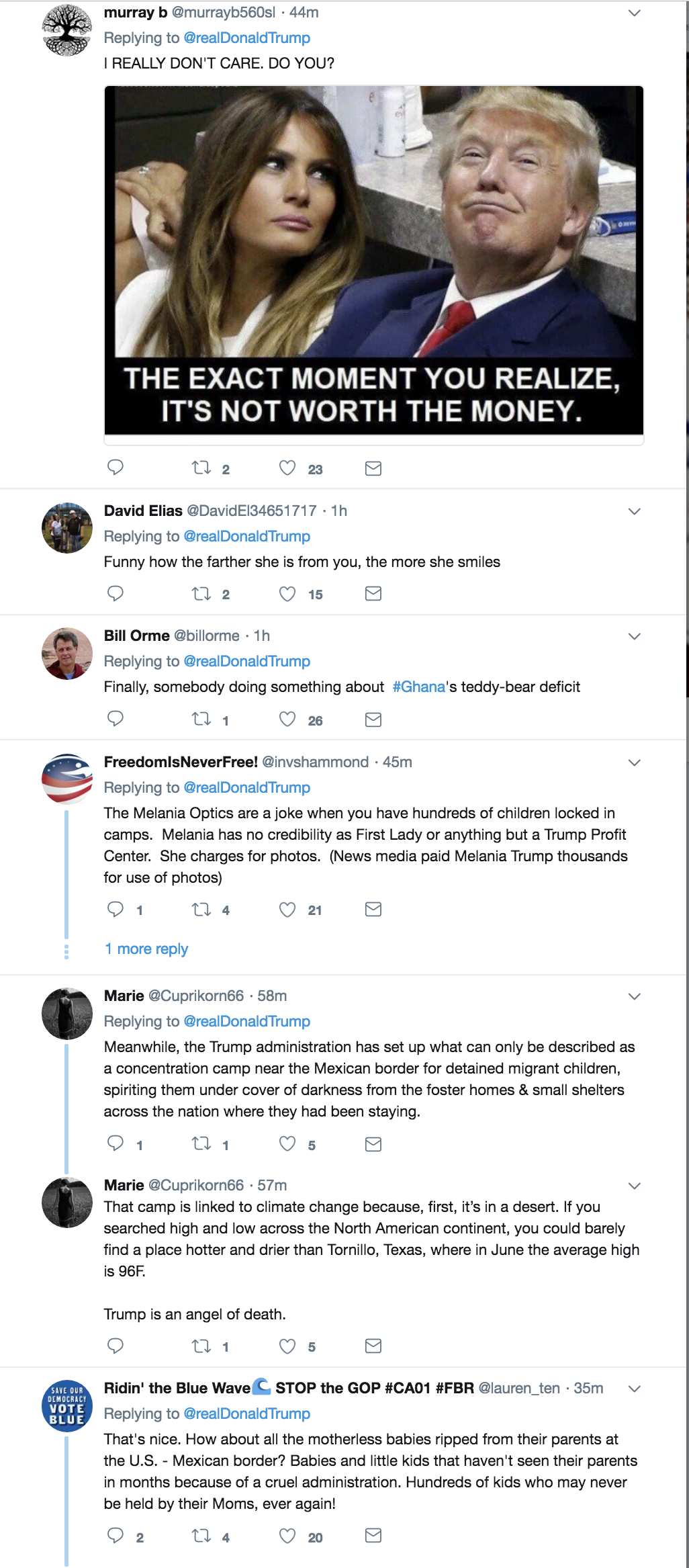Screen-Shot-2018-10-02-at-2.00.54-PM Trump Tweets About How Much Melania Loves Africa & Gets Humiliated Donald Trump Foreign Policy Politics Top Stories 