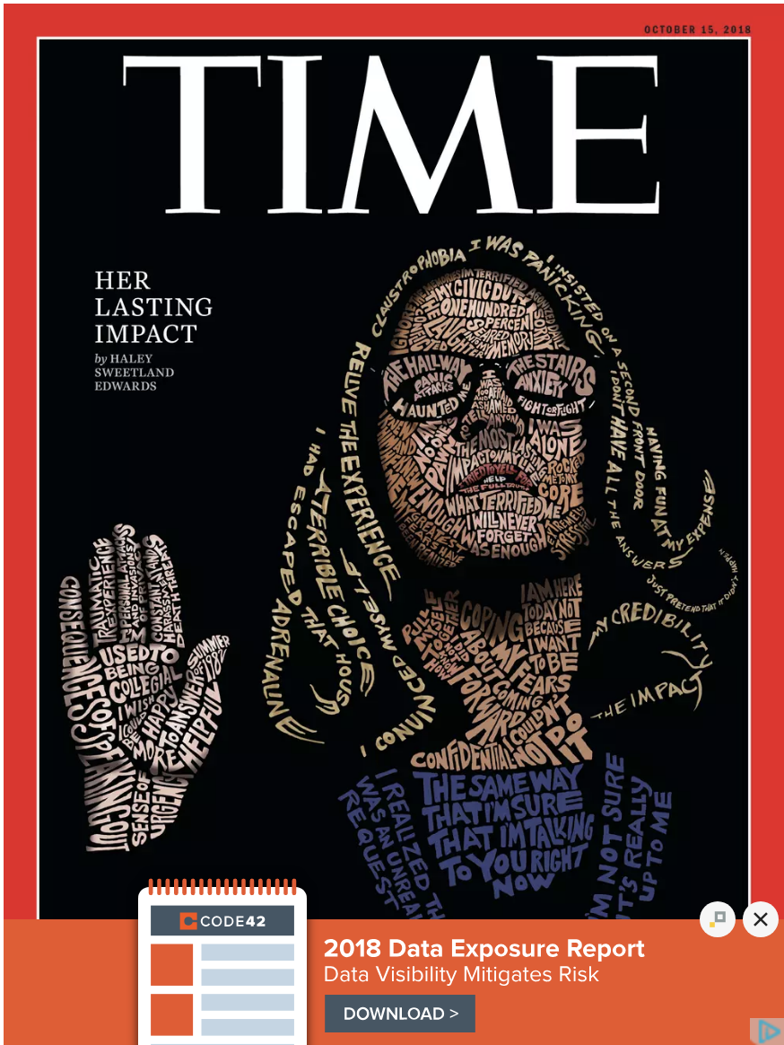 Screen-Shot-2018-10-04-at-8.34.12-AM TIME Magazine Releases Blasey Ford Cover That Has Trump Fuming (IMAGE) Corruption Crime Donald Trump Feminism Media Politics Sexual Assault/Rape Supreme Court Top Stories 