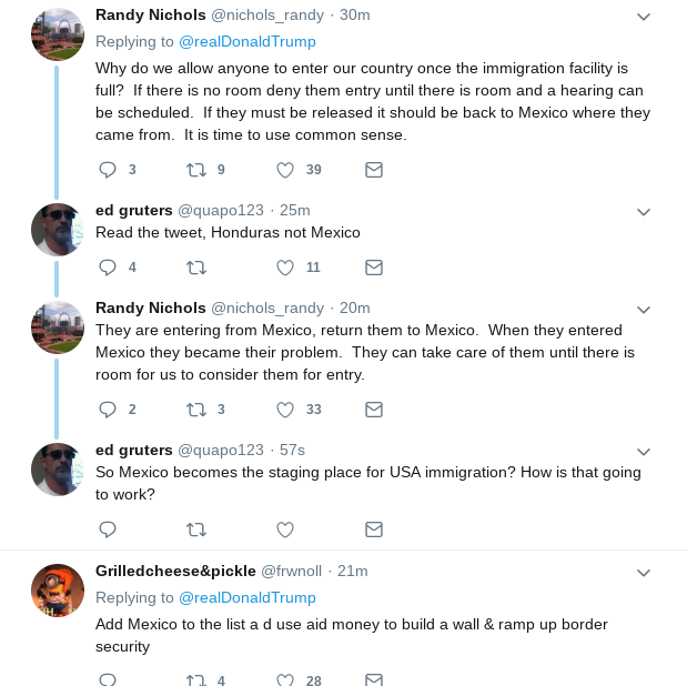 Screenshot-2018-10-16-at-9.42.55-AM Trump Threatens President Of Honduras In Tuesday AM Tweetstorm Donald Trump Immigration Politics Top Stories 