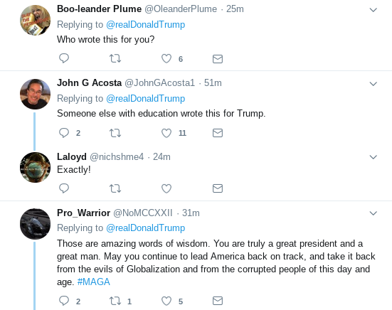 Screenshot-2018-10-26-at-7.37.46-PM Trump Tweets Nonsense Message In Middle Of Nat'l Tumult Over Mail Bomber Donald Trump Politics Social Media Top Stories 