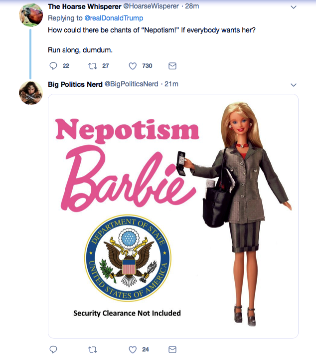 Screenshot-at-Oct-12-10-32-31 Trump Wakes Up & Tweets Ivanka Trump For UN Ambassador Message Like A Lunatic Donald Trump Featured Politics Social Media Top Stories 