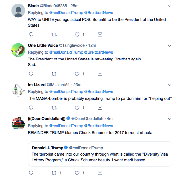 Screenshot-at-Oct-27-10-05-17 Trump Tweets Angry Video Defending Supporters After MAGA Bomber Arrest Crime Donald Trump Featured Politics Social Media Top Stories Videos 