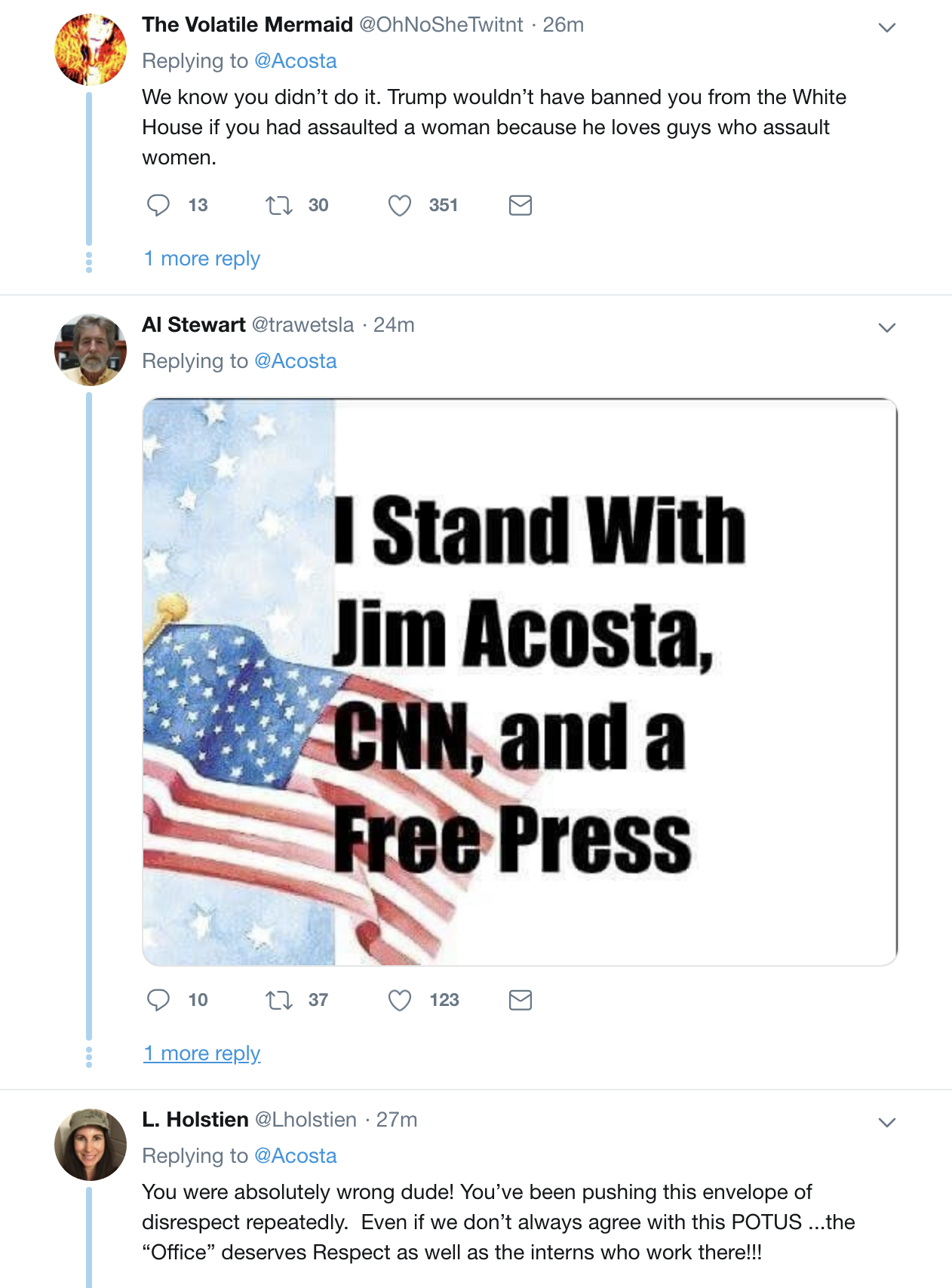 Screen-Shot-2018-11-08-at-8.35.42-AM Jim Acosta Woke Up, Got Online & Sent Blistering Message To Trump Corruption Crime Donald Trump Media Politics Top Stories 
