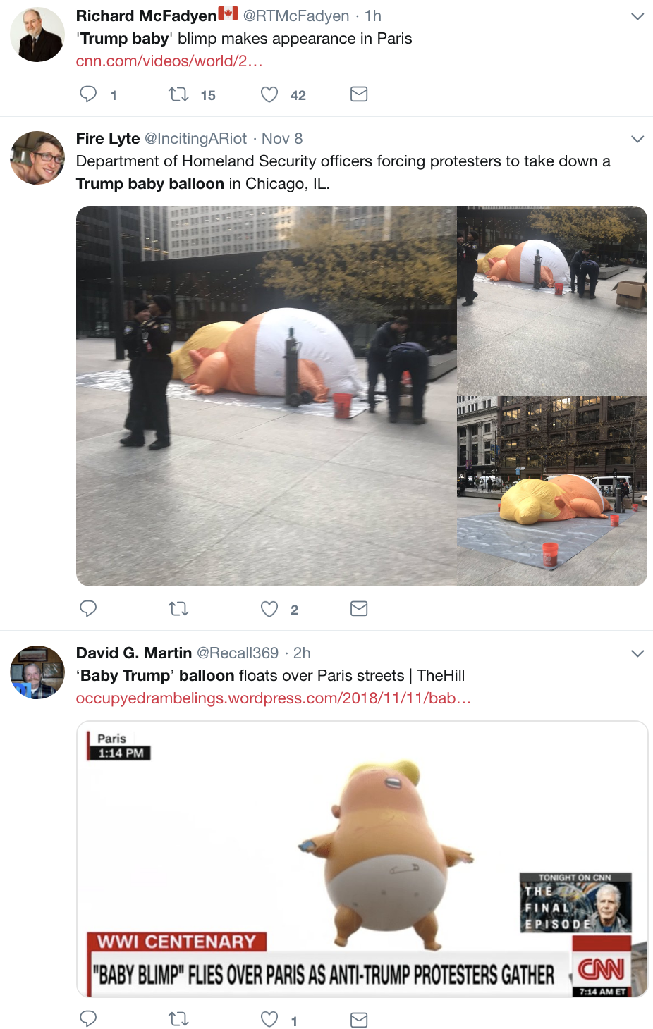 Screen-Shot-2018-11-11-at-4.22.40-PM Baby Trump Balloon Follows Donald To Paris - Protesters Use It To Mock Him Uncategorized 