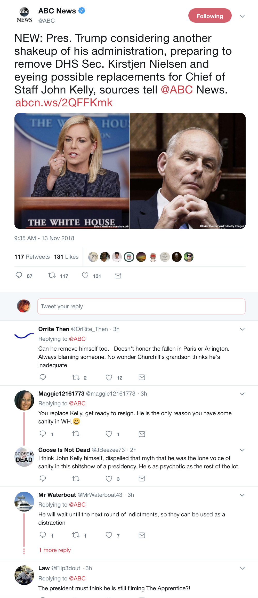 Screen-Shot-2018-11-13-at-12.32.27-PM JUST IN: Trump Prepares To Fire Chief Of Staff John Kelly: report Corruption Domestic Policy Donald Trump Politics Top Stories 