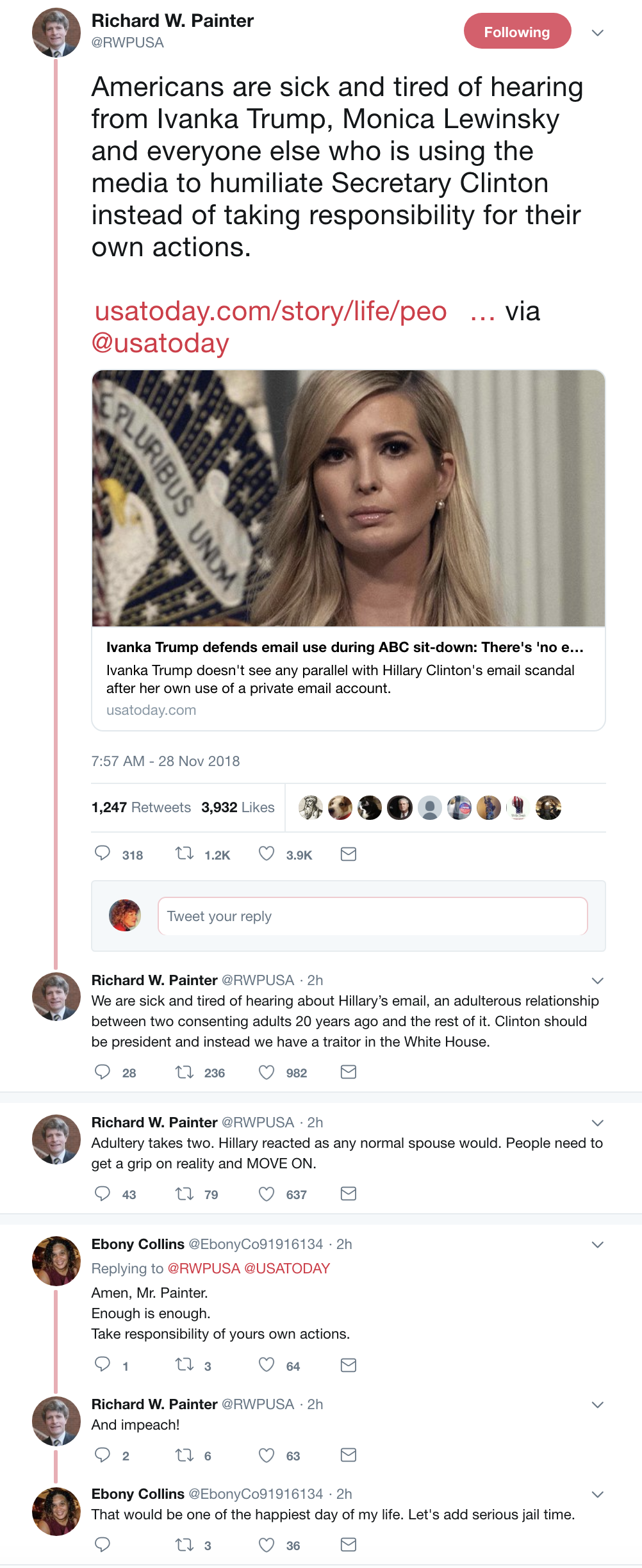 Screen-Shot-2018-11-28-at-10.16.59-AM Ivanka Just Responded To Her Private Email Scandal Like A Spoiled Little Princess Corruption Crime Donald Trump Politics Top Stories 